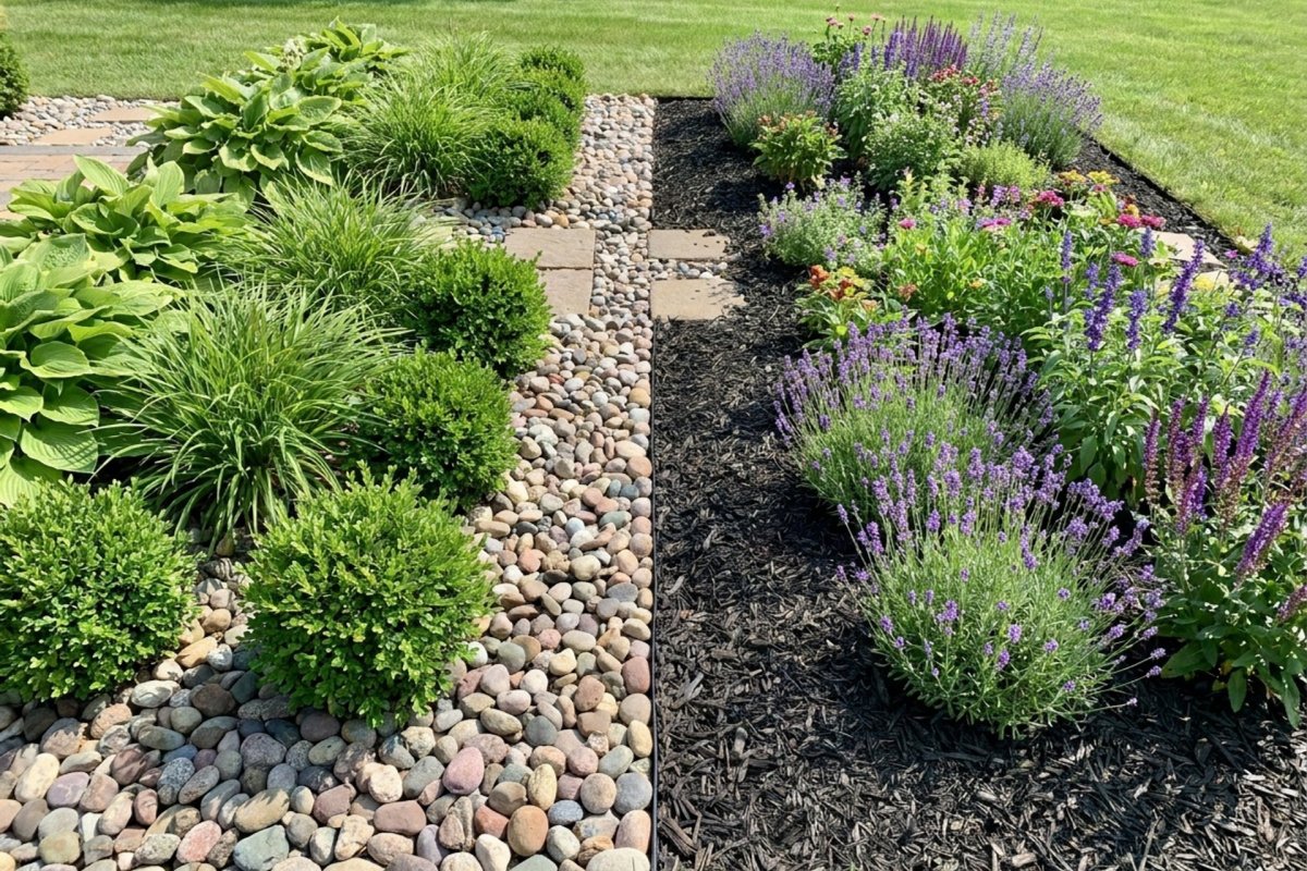 Stone or Mulch for Garden Beds? | A Great Choice NY
